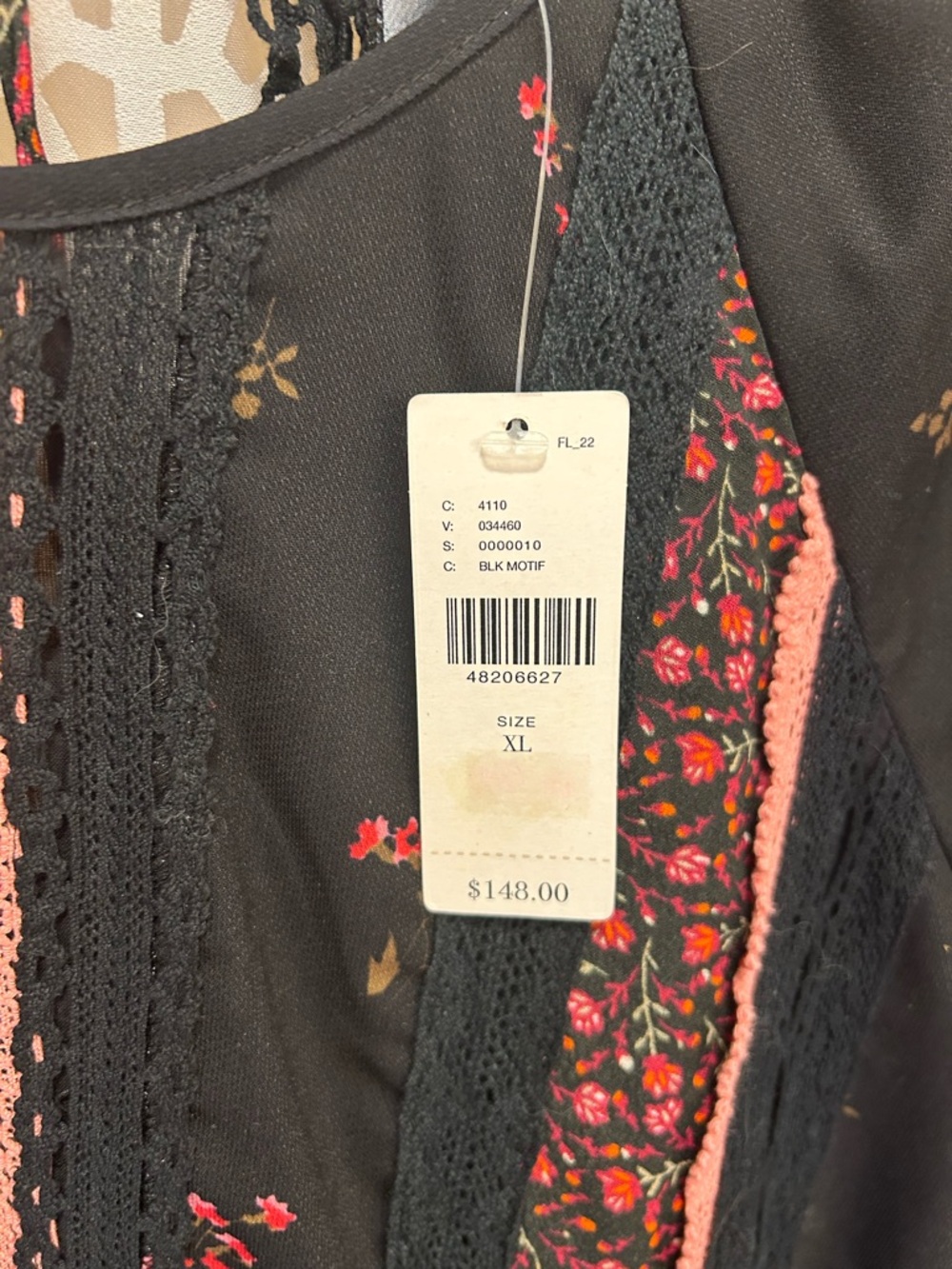 Anthropologie Seen Worn Kept Annemette Peplum Floral Blouse - Picture 8 of 16